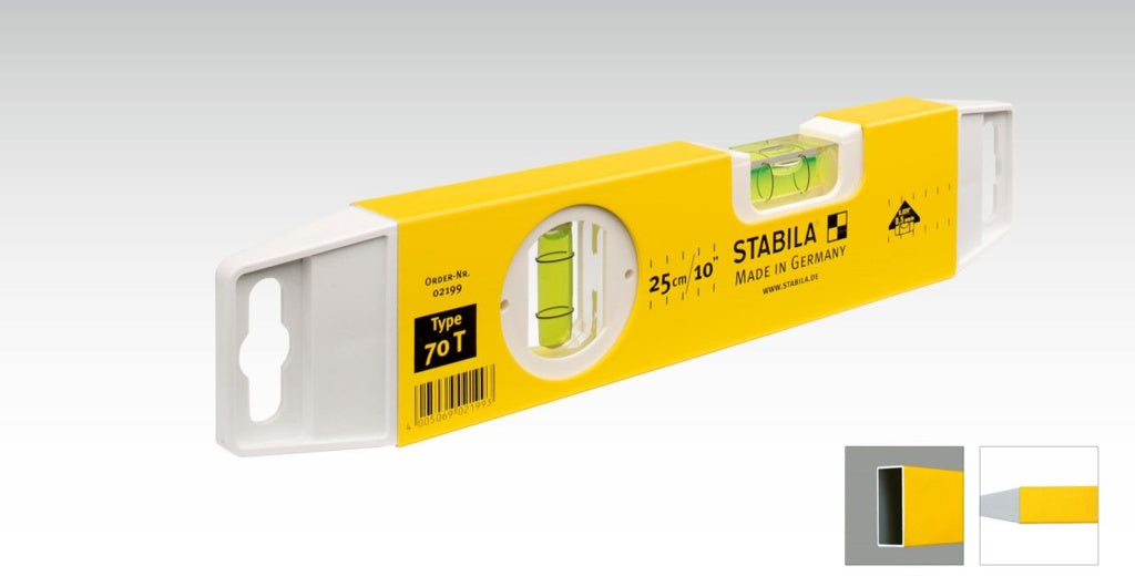 Stabila 70T Torpedo Level 25cm