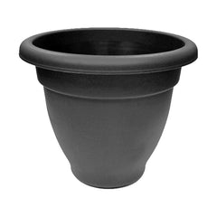Winchester Round Planter 20cm Ebony