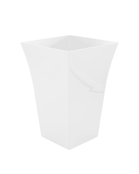 Milano Large Upright Planter White