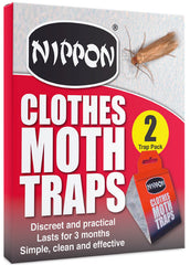 Nippon Clothes Moth Traps Pack Of 2