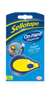 Sellotape On Hand Dispenser Including 18mm x 15m Roll