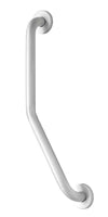 Croydex Angled Grab Bar with Concealed Fixing 60cm Stainless Steel
