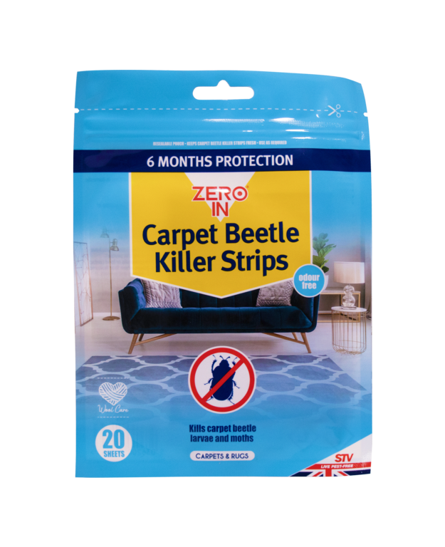 Zero In Carpet Beetle Killer Strips 20 Strips