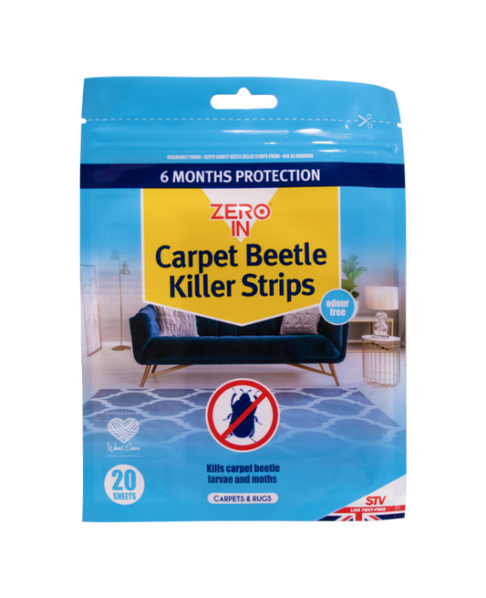 Zero In Carpet Beetle Killer Strips 20 Strips