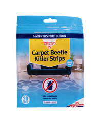 Zero In Carpet Beetle Killer Strips 20 Strips