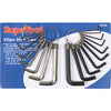 SupaTool Combination Hex Key Set 20 Piece
