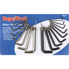 SupaTool Combination Hex Key Set 20 Piece