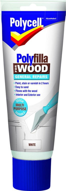 Polycell Polyfilla Wood Filler General Repairs 330g Tube