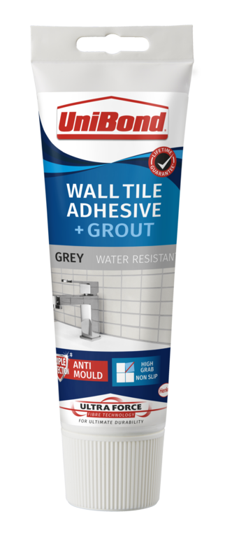 UniBond Ultraforce Wall Tile Adhesive & Grout White
