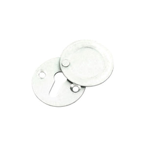 Securit Keyhole Escutcheon Lock Aluminium 30mm Pack of 5