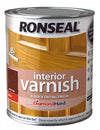 Ronseal Interior Varnish Gloss 250ml Medium Oak
