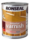 Ronseal Interior Varnish Gloss 250ml Medium Oak