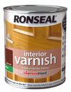 Ronseal Interior Varnish Matt 250ml Medium Oak
