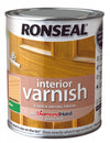 Ronseal Interior Varnish Matt 250ml Medium Oak