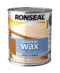 Ronseal Interior Wax Matt 750ml Natural