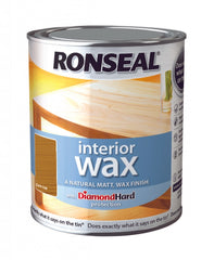 Ronseal Interior Wax Matt 750ml Natural