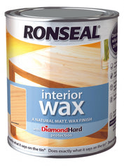 Ronseal Interior Wax Matt 750ml Natural