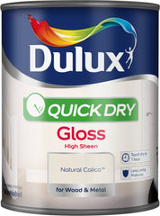 Dulux Quick Dry Gloss 750ml Natural Hessian