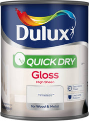 Dulux Quick Dry Gloss 750ml Natural Hessian