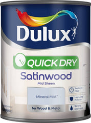 Dulux Quick Dry Satinwood 750ml White Cotton