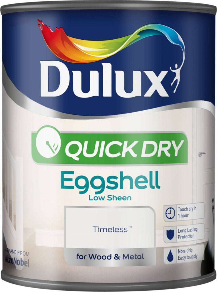 Dulux Quick Dry Eggshell 750ml Timeless