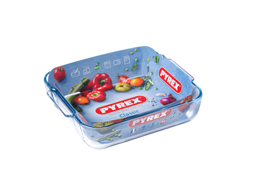 Pyrex Essentials Square Roaster 25x21cm