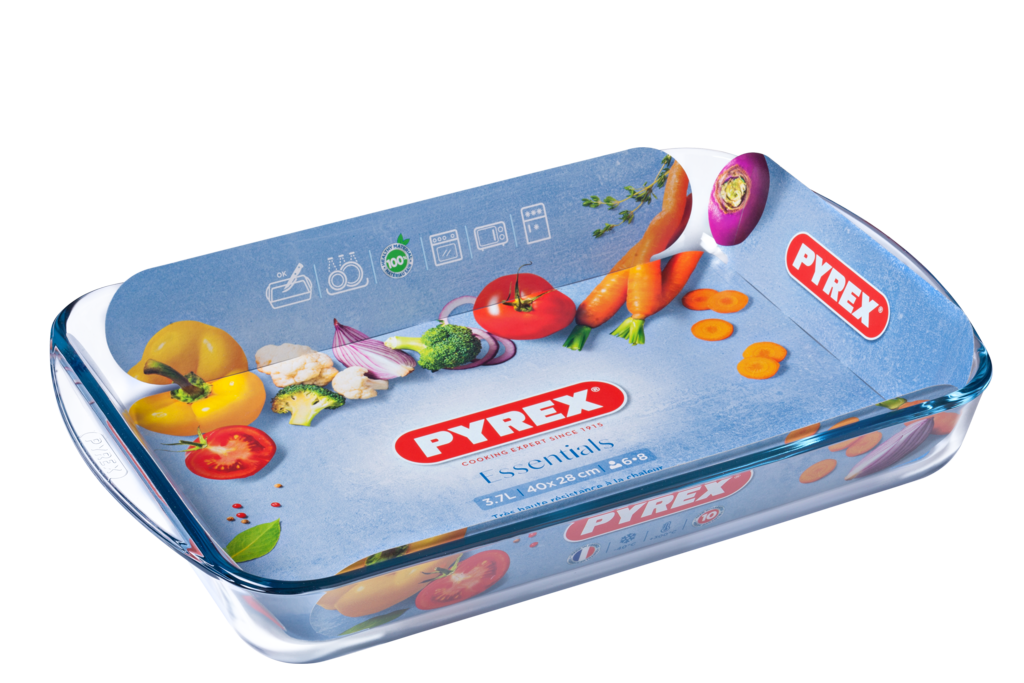 Pyrex Essentials Rectangular Roaster 40x20cm