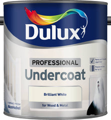 Dulux Professional Undercoat 2.5L Brilliant White