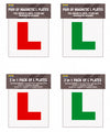 Streetwize Magnetic L Plate Pair