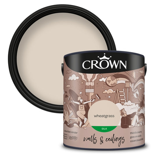 Crown Walls & Ceilings Silk 2.5L Seldom Seen