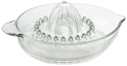 Fackelmann Glass Lemon Squeezer Press 24 cm