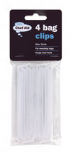Chef Aid Bag Clips 11cm 4 Pack