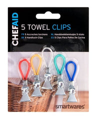 Chef Aid Towel Clips 5 Pack
