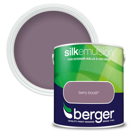 Berger Silk Emulsion 2.5L Berry Boost