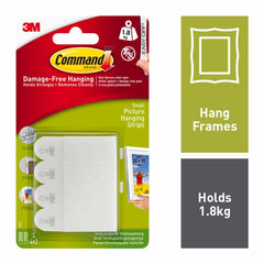 Command™ Small White Picture Hanging Strips 4 Sets of Small Strips