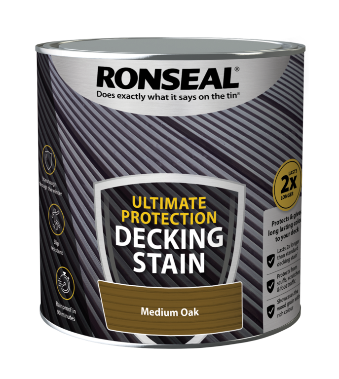 Ronseal Ultimate Protection Decking Stain 2.5L Country Oak