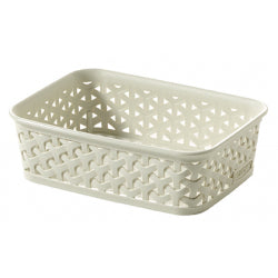 Curver My Style Rattan Tray Vintage White A6