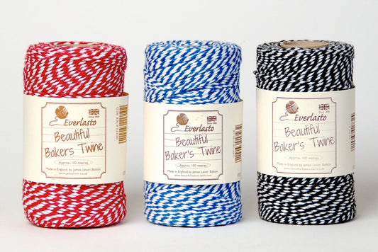 Everlast Beautiful Baker's Twine 100m Assorted Colours