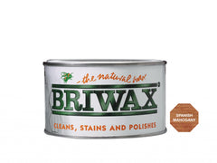 Briwax Natural Wax 400g Medium Brown