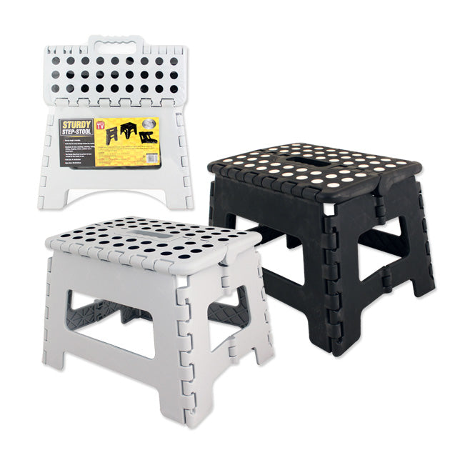 Benross Small Folding Step Stool 21 x 17 x 18cm