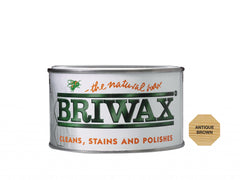 Briwax Natural Wax 400g Medium Brown