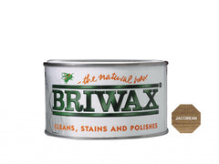 Briwax Natural Wax 400g Medium Brown