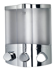 Croydex Euro Dispenser Trio Chrome