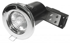 Powermaster Fixed Fire Rated Downlight Chrome