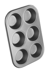 Chef Aid Non Stick Muffin Tray 6 Cup