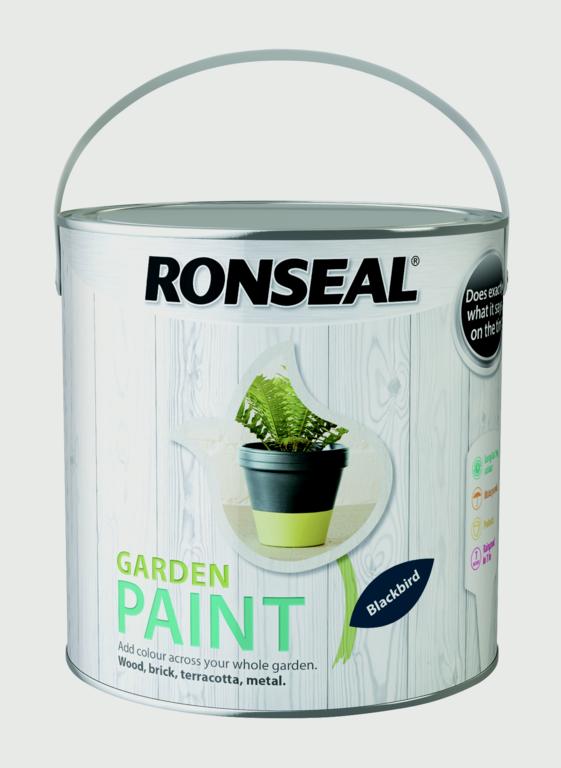 Ronseal Garden Paint 2.5L Blackbird