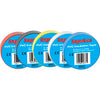 Securlec PVC Insulation Tape Pack 10 Assorted 5m