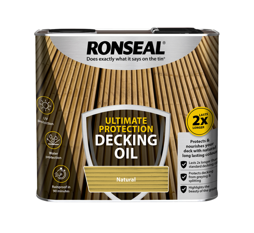 Ronseal Ultimate Protection Decking Oil 2.5L Natural