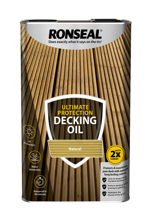 Ronseal Ultimate Protection Decking Oil 5L Natural