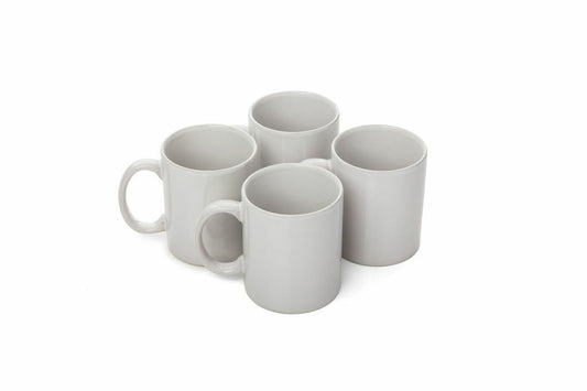 Sabichi White Mug Set 4 Piece